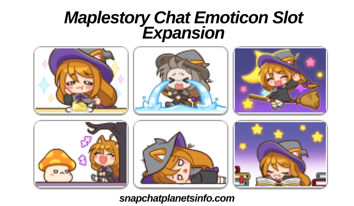 Maplestory Chat Emoticon Slot Expansion