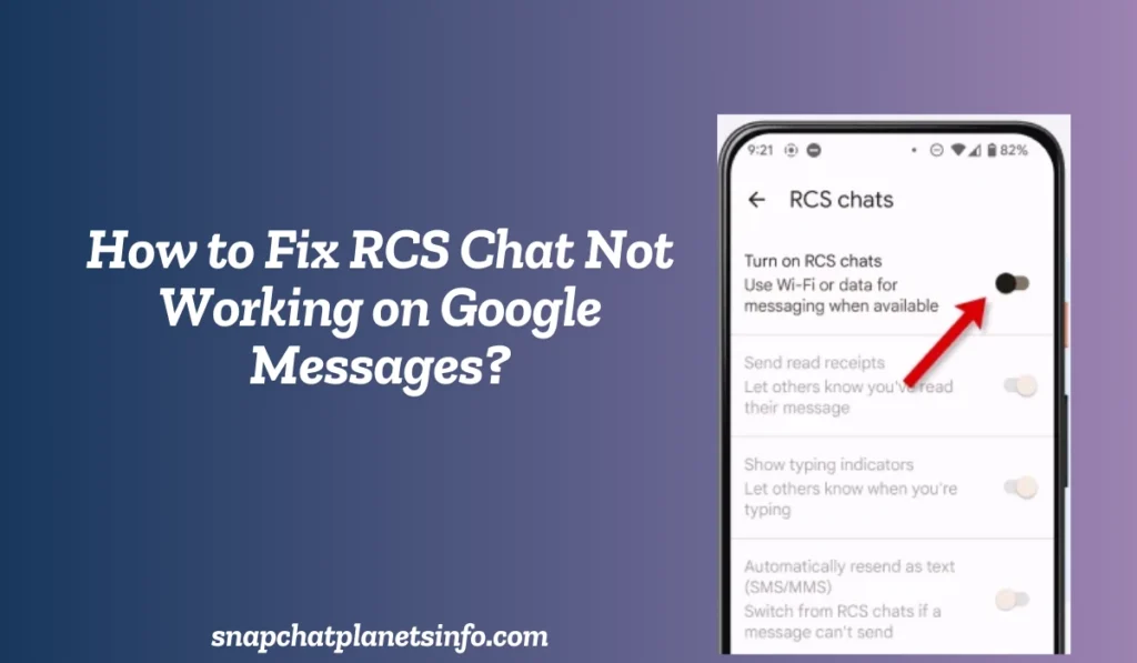 RCS Chat Not Working