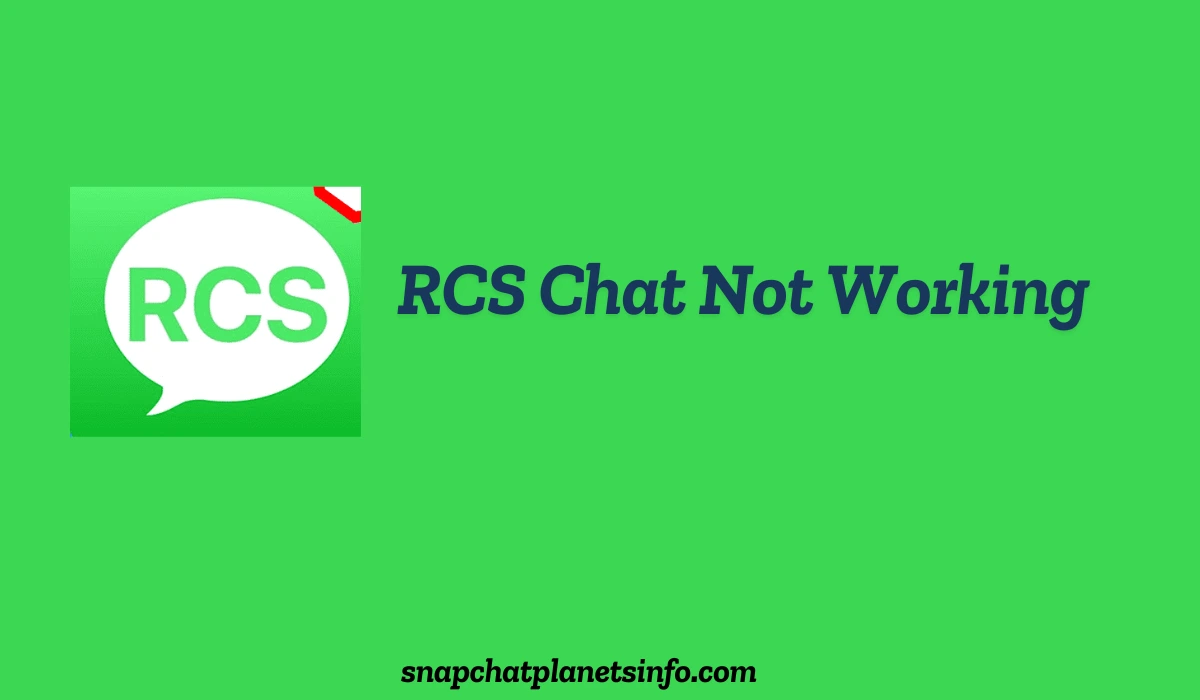 RCS Chat Not Working