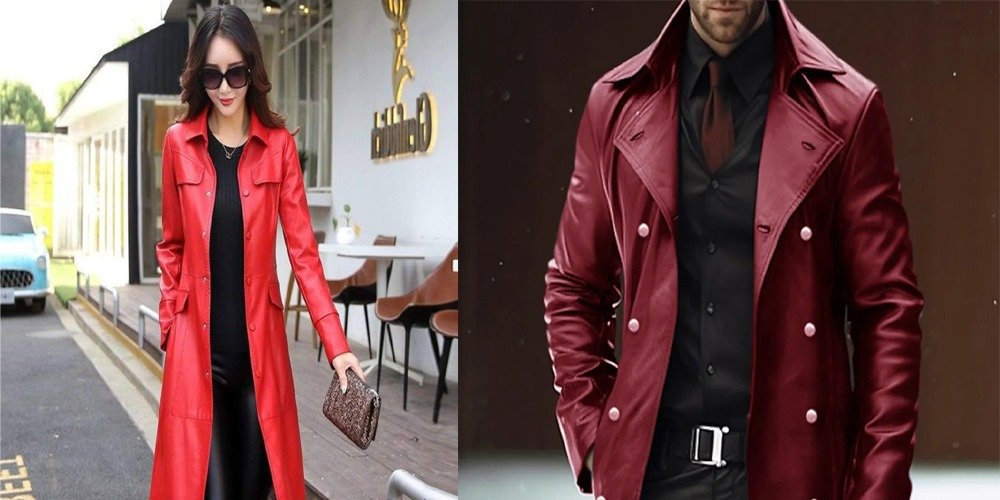 Best Red Leather Coats for Women and Men to Buy in 2025