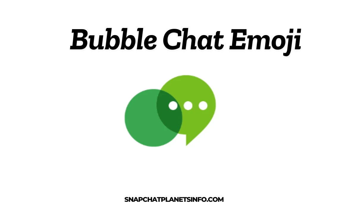 Bubble Chat Emoji