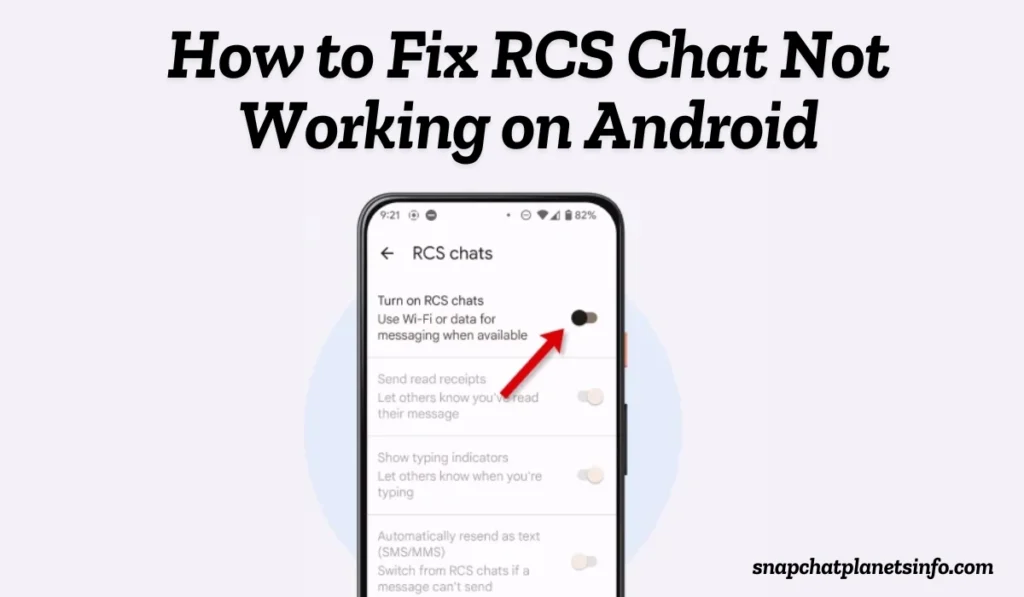 Why is My RCS Chat not Working