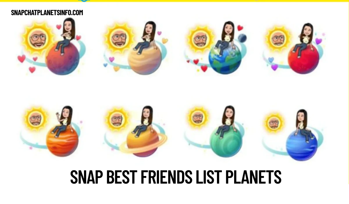 Snap Best Friends List Planets