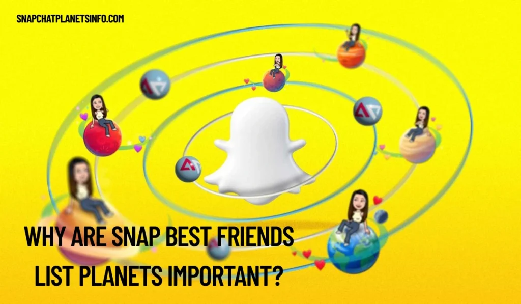Snap Best Friends List Planets