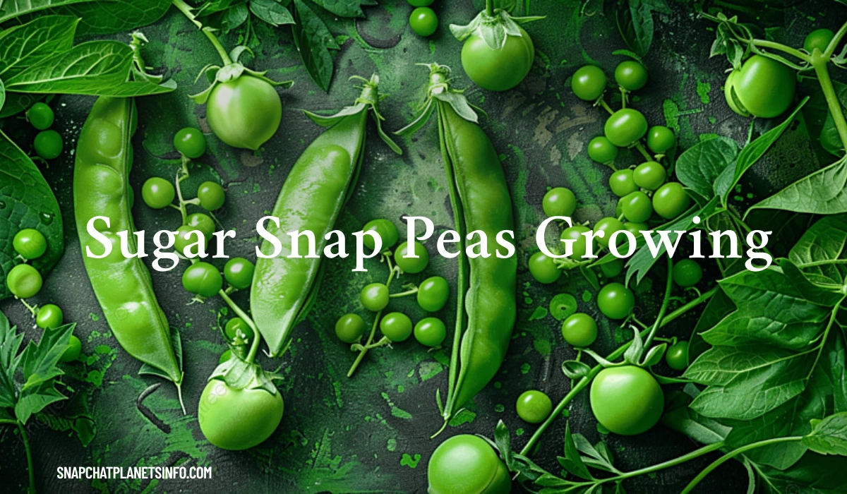 Sugar Snap Peas Growing